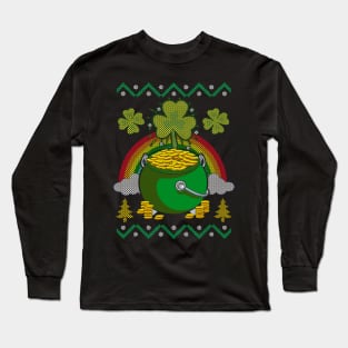 St Patricks Day Pot O Gold Long Sleeve T-Shirt